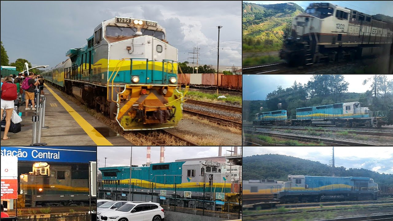 Viagem de volta na EFVM de VIC x EBH com aparições das locomotivas 1202 e 1105 e 1111. Parte 3