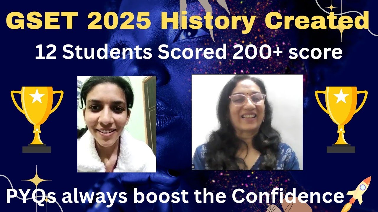 GSET | PYQs solving always help to boost your confidence, @drdarshanavasu, #gset
