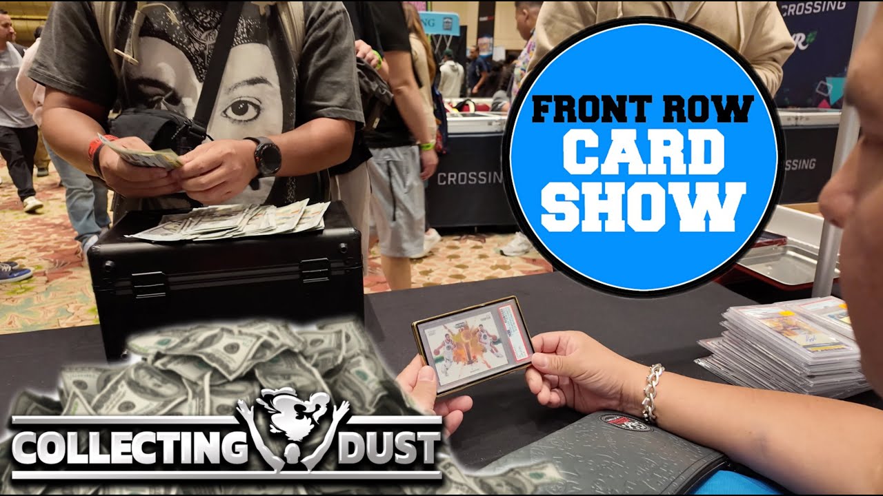 SPENDING LOTS OF MONEY @ VEGAS FRONT ROW CARD SHOW - DAY 1