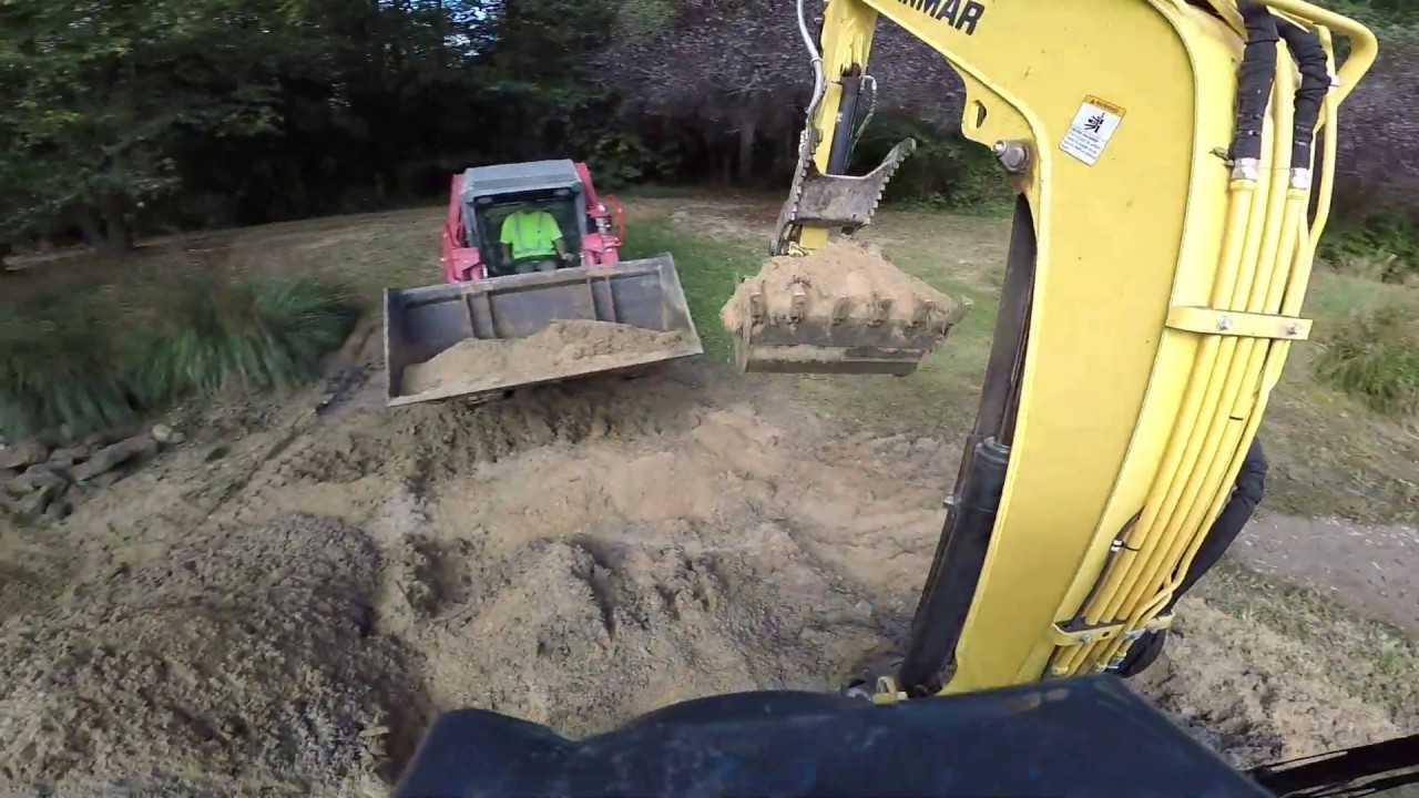 Dredging Out A Small Pond