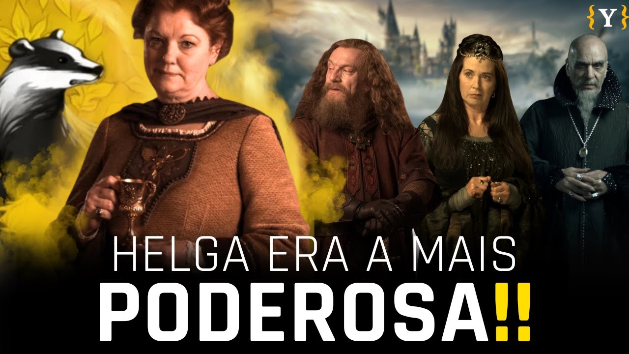 O SEGREDO DE HELGA HUFFLEPUFF! A Fundadora Mais Poderosa de Hogwarts Em Harry Potter?!