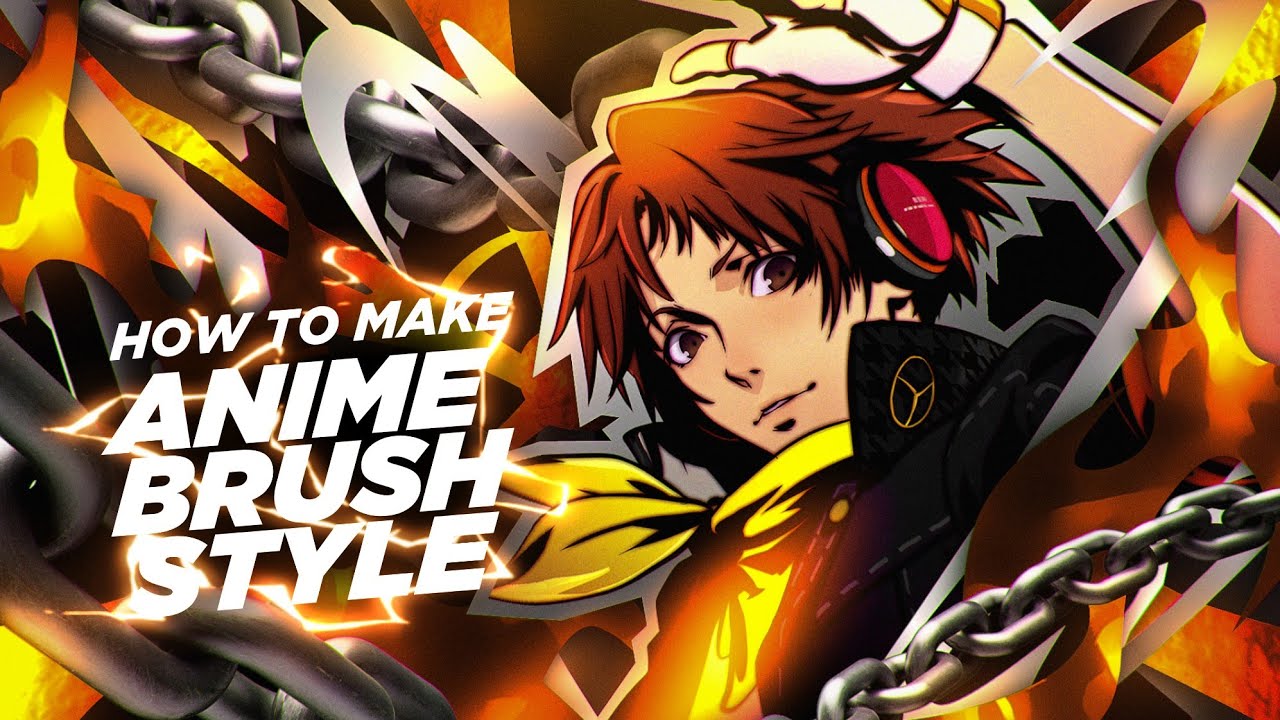 Tutorial - How to make Anime Brush Style in Android - Photoshop Touch Android