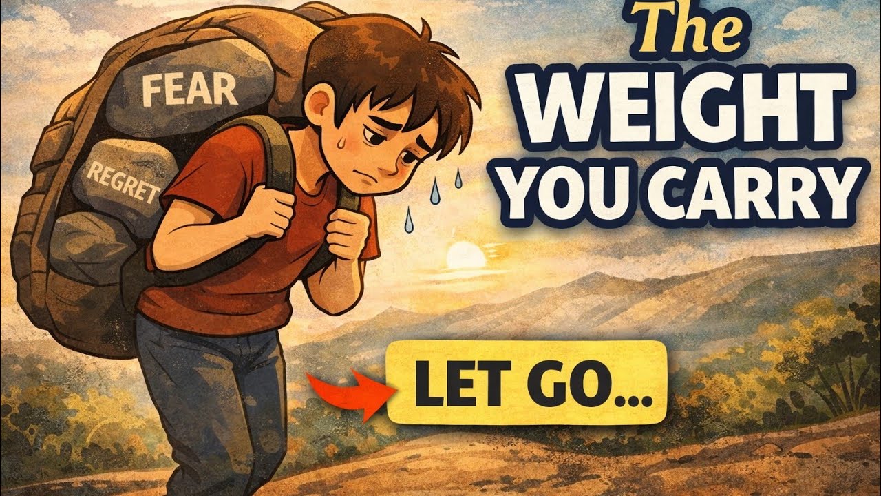 Why Life Feels Heavy (And How to Let Go) #shorts #motivation #animatedstory #youtube