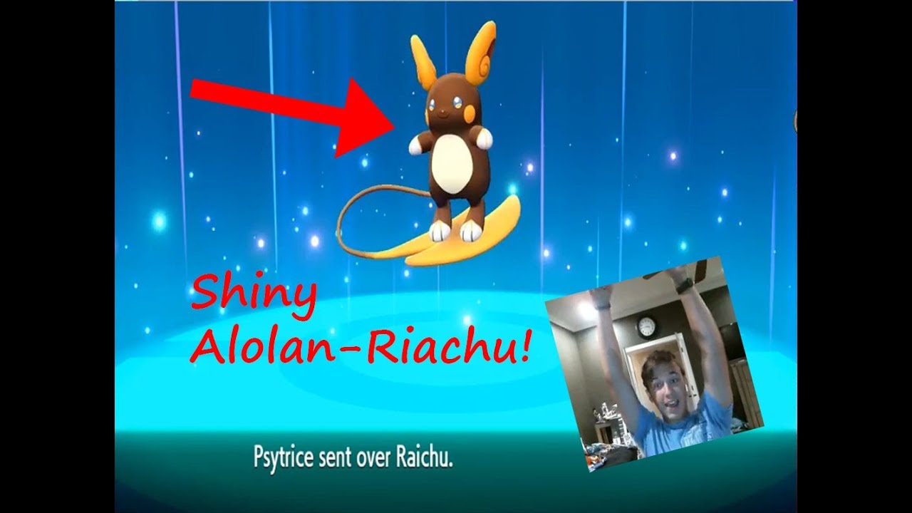 Shiny Alolan Raichu #26 in Pokemon Let's Go! Pikachu and Eevee