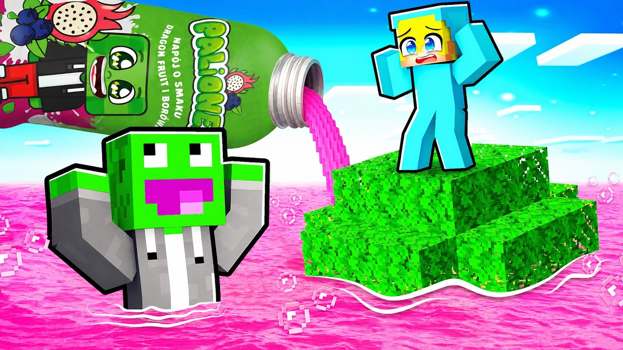 MINECRAFT ale PALIONEK PODNOSI SIĘ co 10 SEKUND w Minecraft!