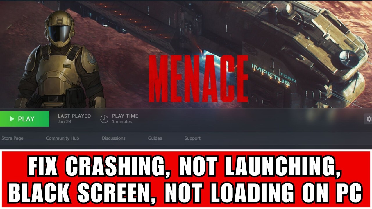 How To Fix MENACE Not Launching, Crashing, Not Loading, Black Screen, Freezing Error On PC/Steam
