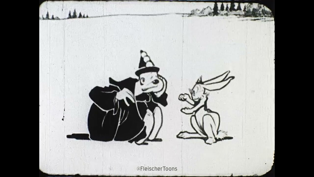 The Cure | 1924 | Out of the Inkwell | 16mm | Koko The Clown | Max Fleischer Studios Silent Cartoon