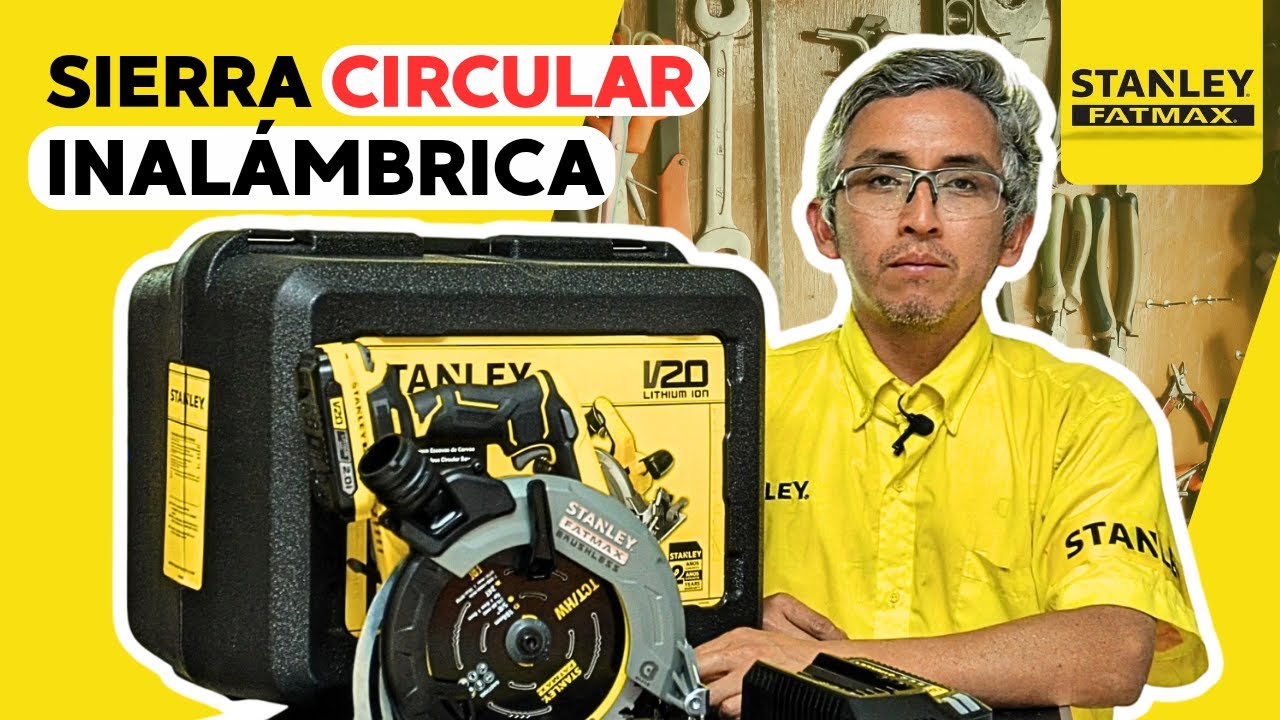 Sierra circular inalámbrica 7 1/4