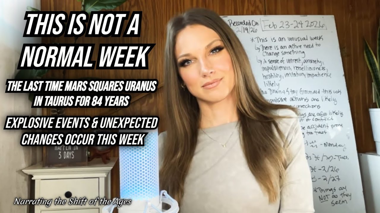 **Caught In A Current⚡💥⚡This Is NOT A Normal Week - People Will Be Crashing Out - SLOW DOWN & GROUND