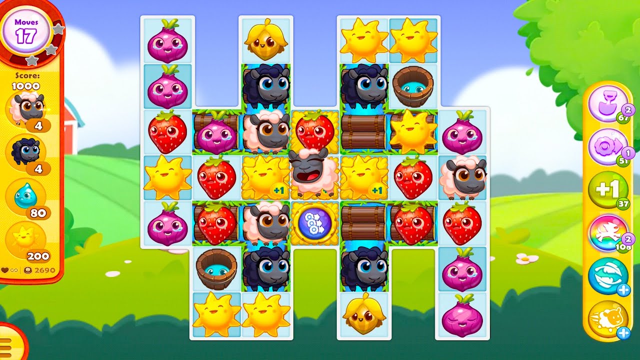Farm Heroes Saga Android Gameplay #119 Level 2690 - 2694