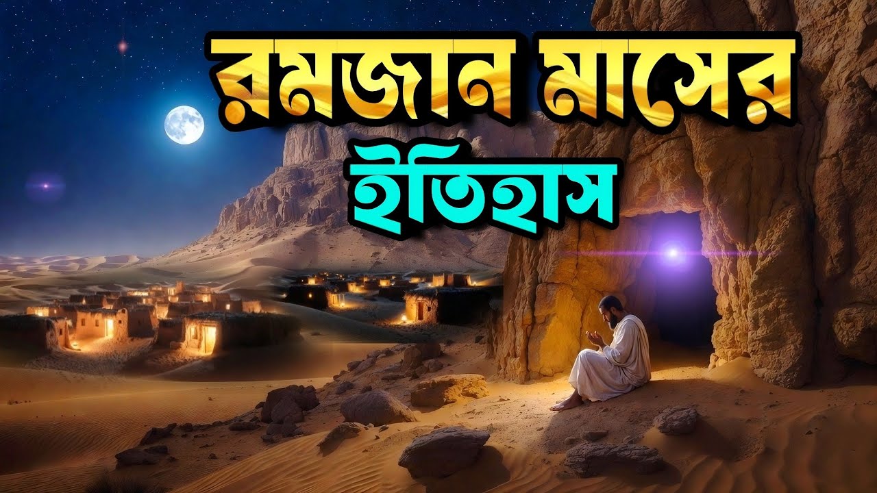 রমজান মাসের ইতিহাস||এবং রোজা ফরজ  হলো কিভাবে|| Ramadan history || romjan maser itihas||
