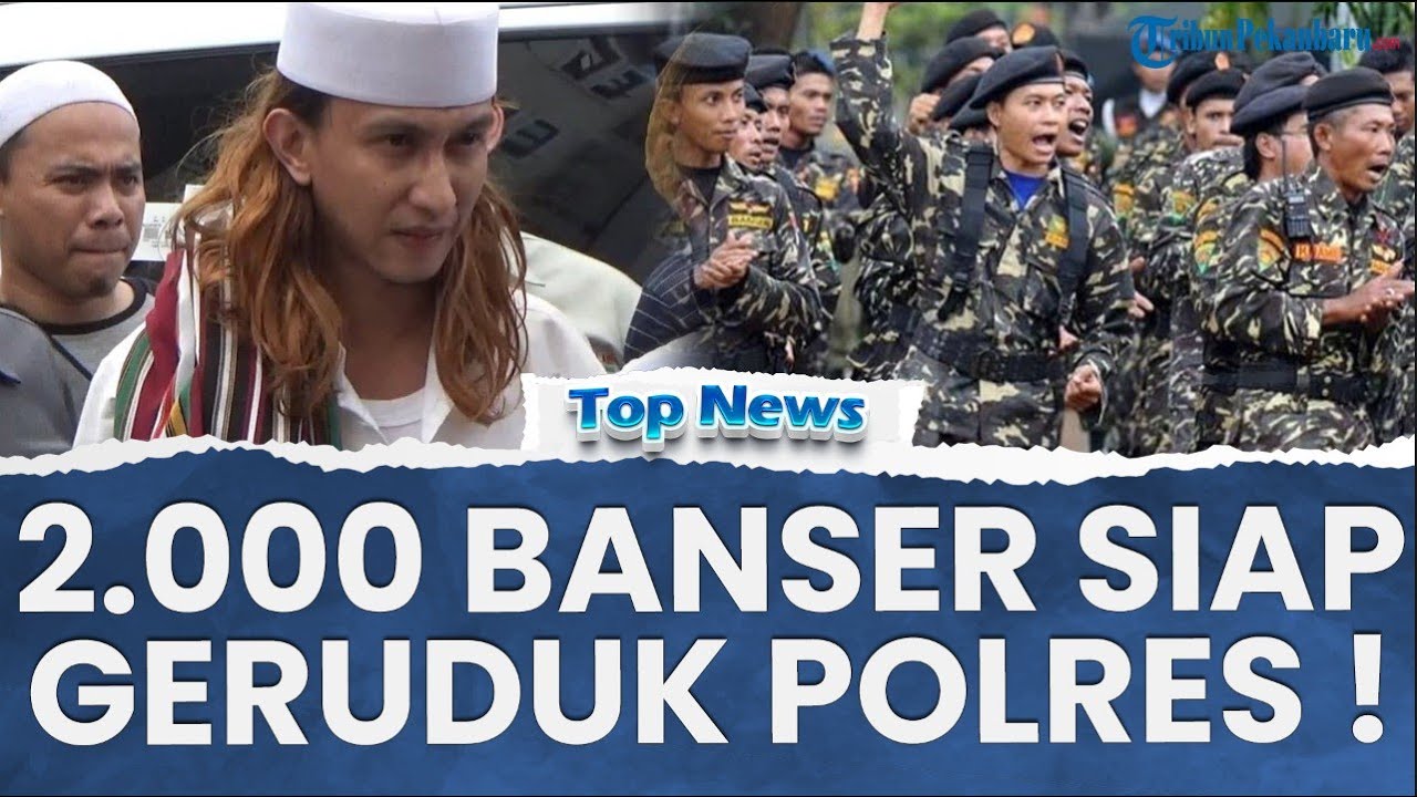 🔴 ANGGOTA DIANIAYA BAHAR BIN SMITH! Ribuan Massa GP Ansor Bakal Geruduk Polres Tangerang Kota