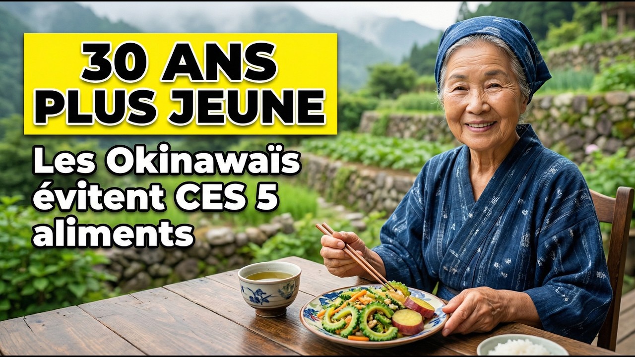 Les Okinawais évitent 5 aliments — leur corps est 30 ans plus jeune !