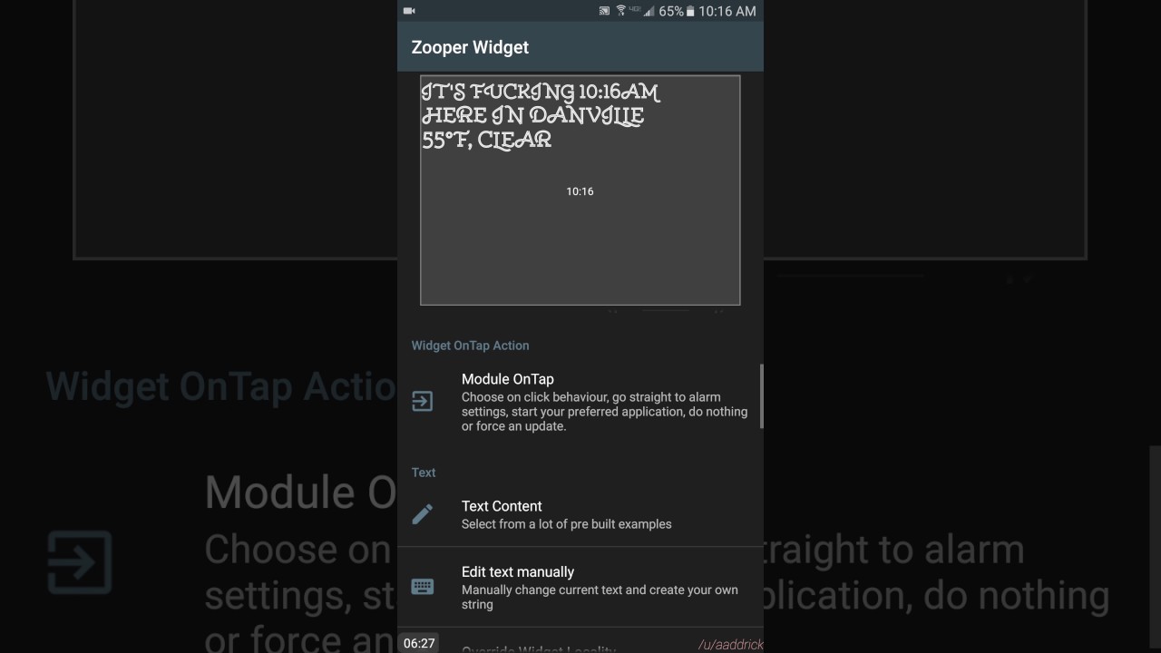 Quick Zooper Widget Pro Tutorial