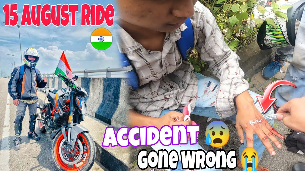 Ride To Bogibeel Bridge 2023 🇮🇳 ❤️ স্বাধীনতা দিৱসৰ দিনা Accident হয় গল ! ! 😰