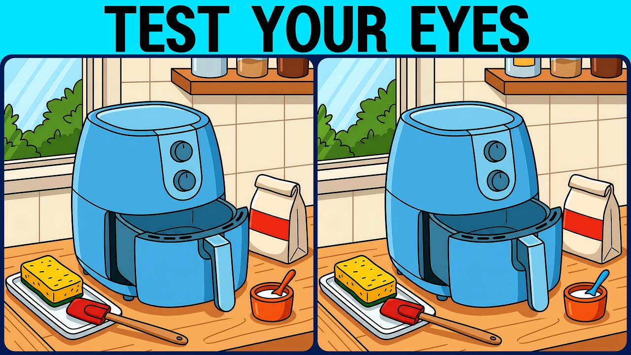 [Spot the Difference Brain Training] The subtle differences will test your attentiveness.