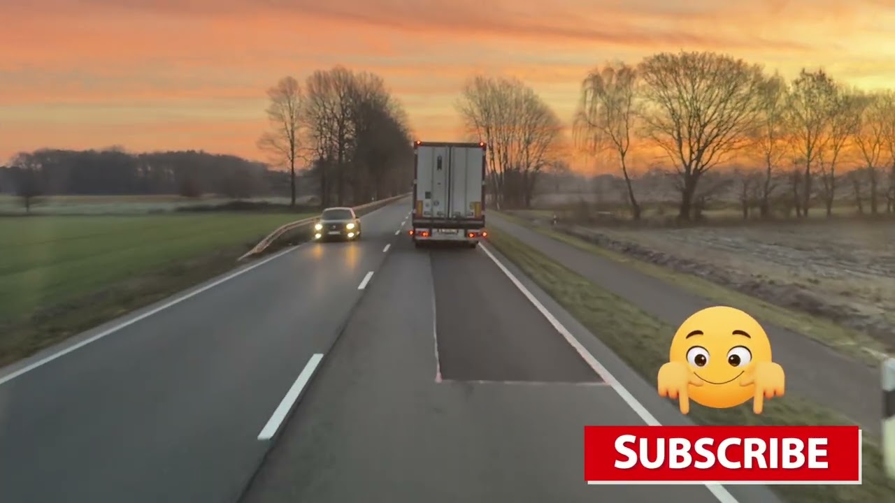 Sunrise Over Cloppenburg Route B402, B213