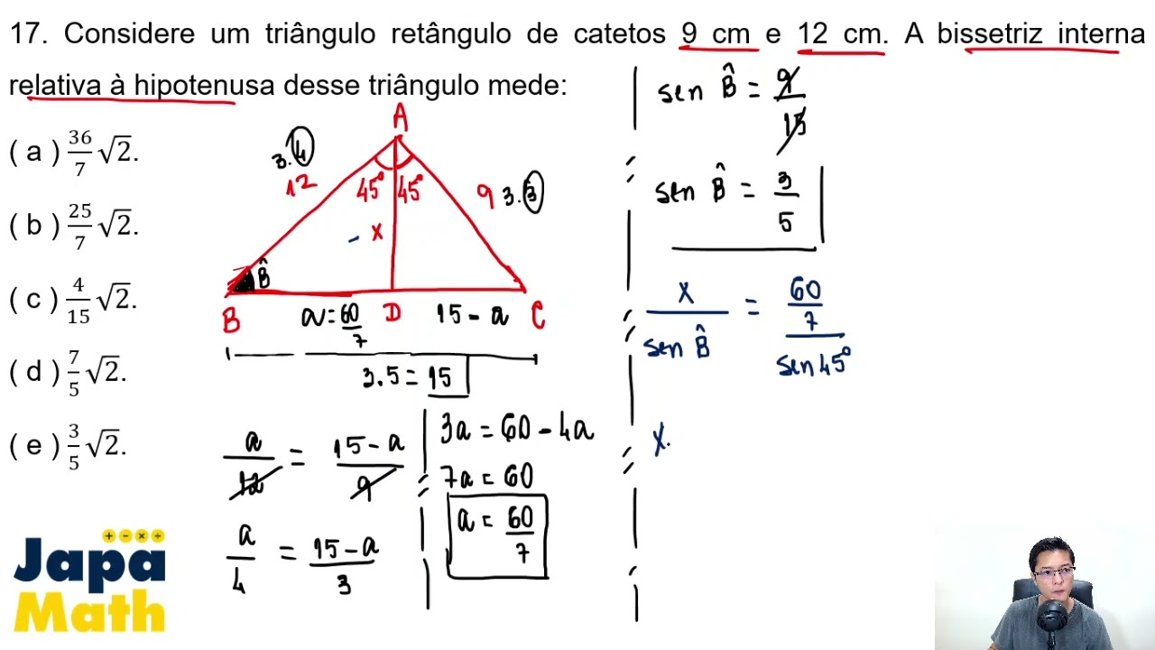 Prova EFOMM Resolvida(2013 - 2014) - Matemática - Questão 17