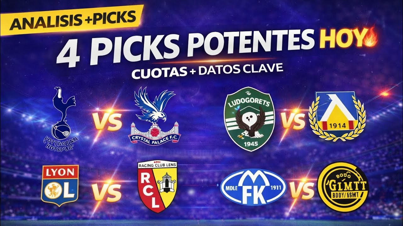 4 análisis y picks potentes!!! 5 de Marzo
