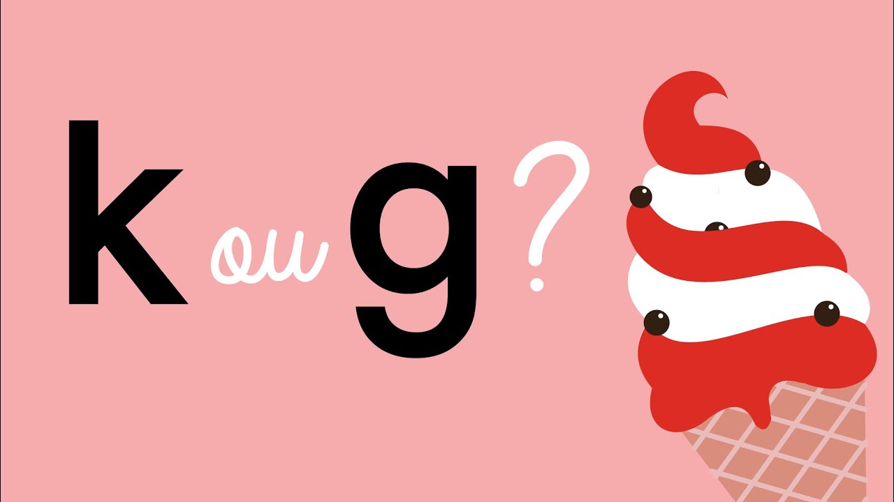 Les confusions de lecture : k/g