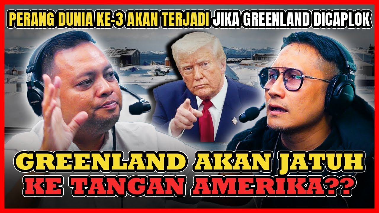 BAHAYA, GREENLAND AKAN DIGASAK USA, EROPA SIAP PERANG TERBUKA? - Pizaro Gozali