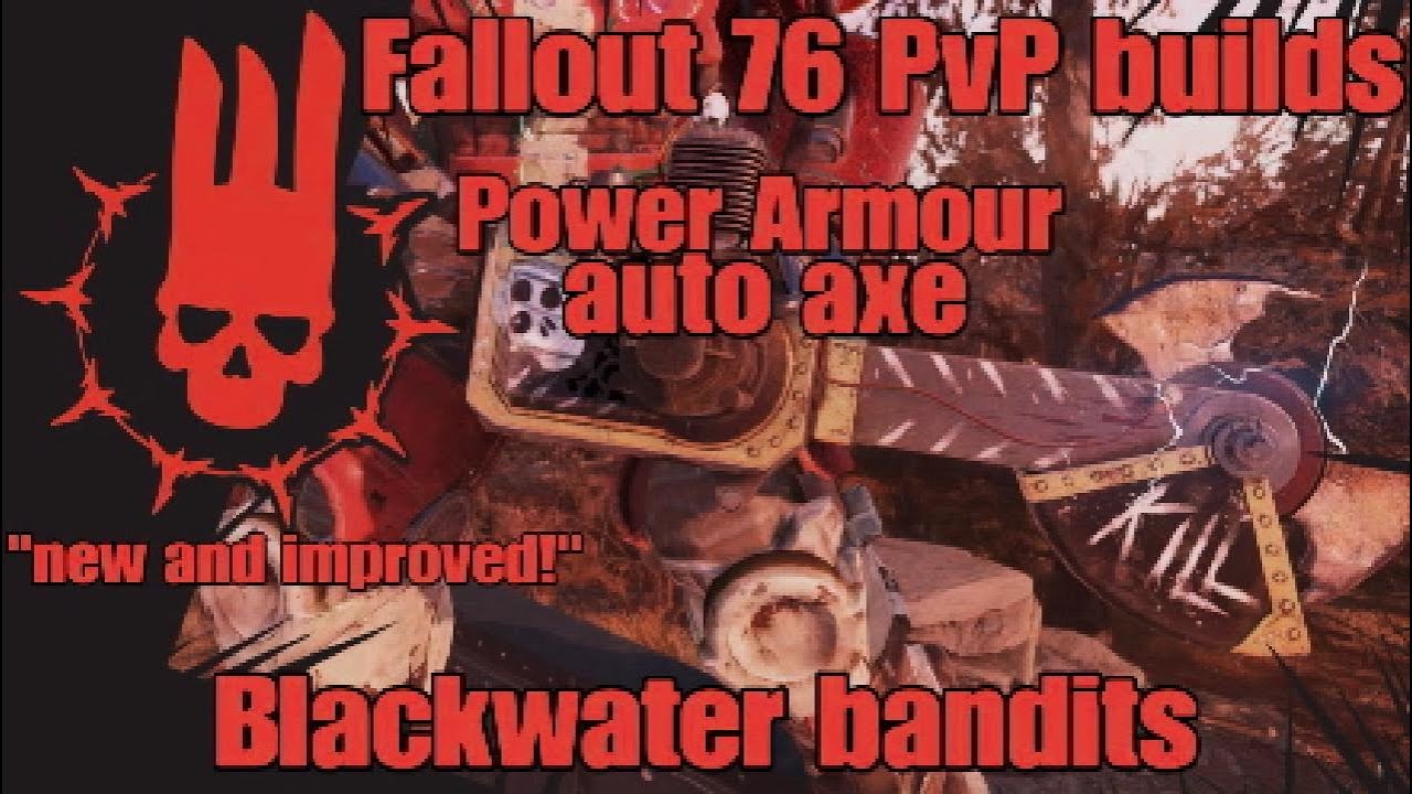 Fallout 76 PvP Build - improved PA & chainsaw *OUTDATED* build! #fallout76 #fallout76pvpbuild