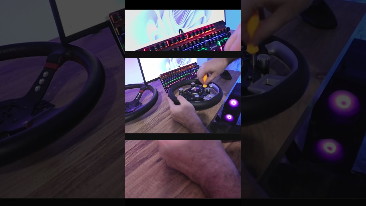 thrustmaster t GT wheel update #gaming #logitech #assettocorsa #drift #drive #automobile #gaming
