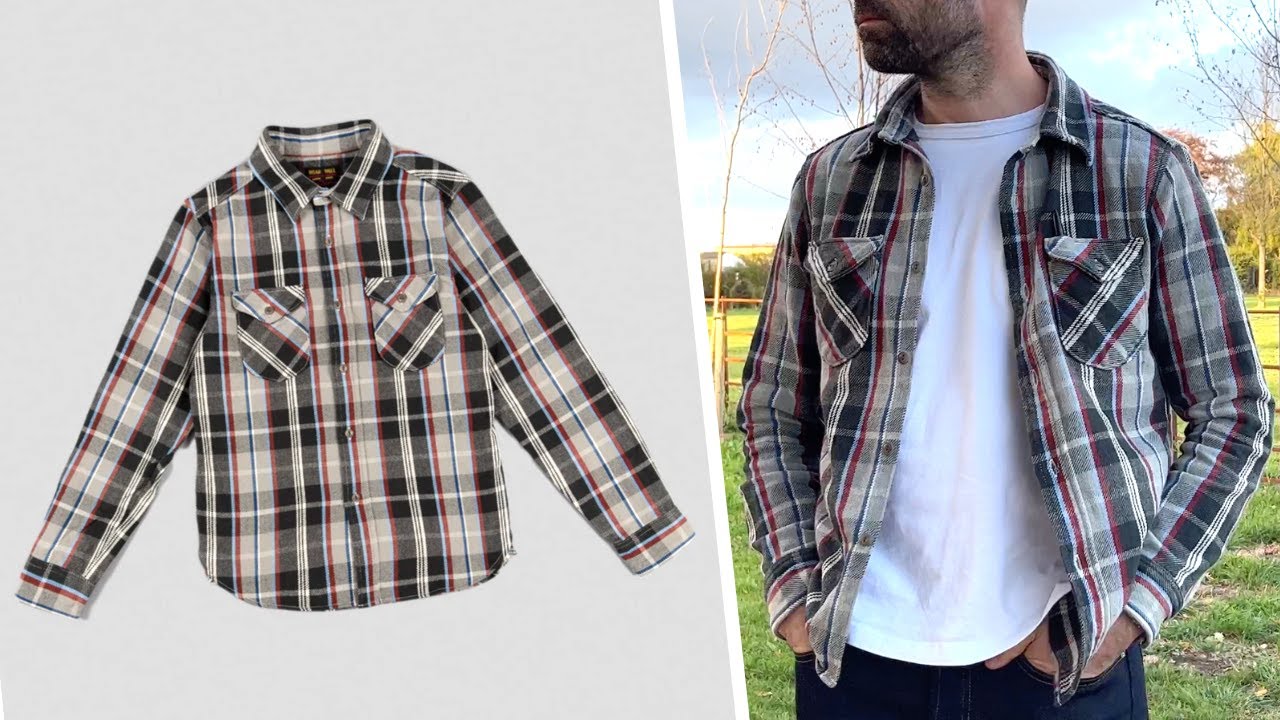 UES | Heavy Flannel Shirt Review | Selvedge Grey