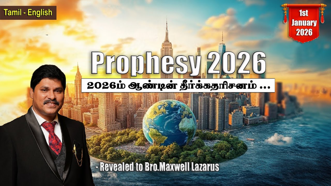 Prophesy for the Year 2026 || Revealed to Bro. Maxwell Lazarus