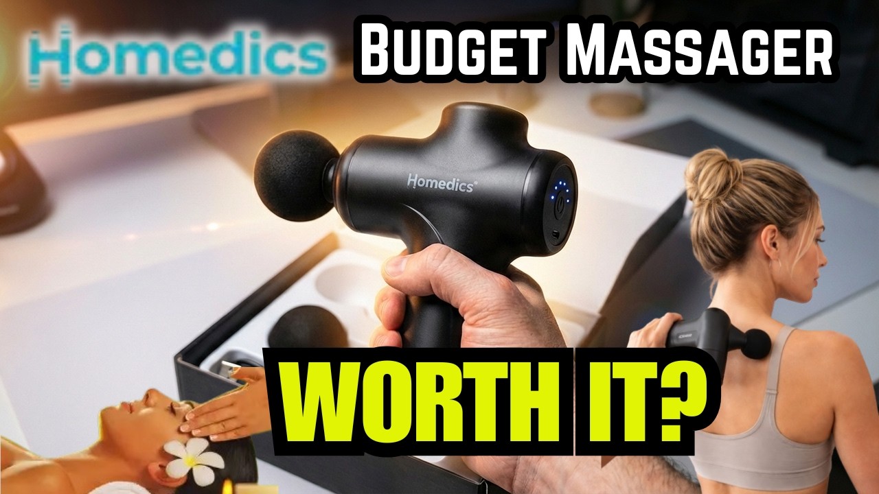 Homedics Essential Percussion Massager Review &ndash; Budget Portable Massager Worth It?