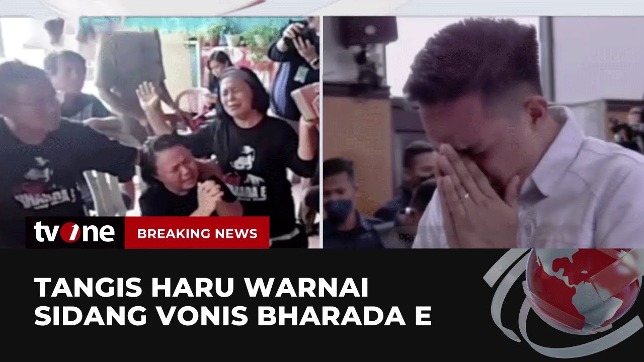 Tangis Bharada E Pecah di Ruang Sidang, Divonis Hukuman Penjara 1 Tahun 6 Bulan | Breaking News