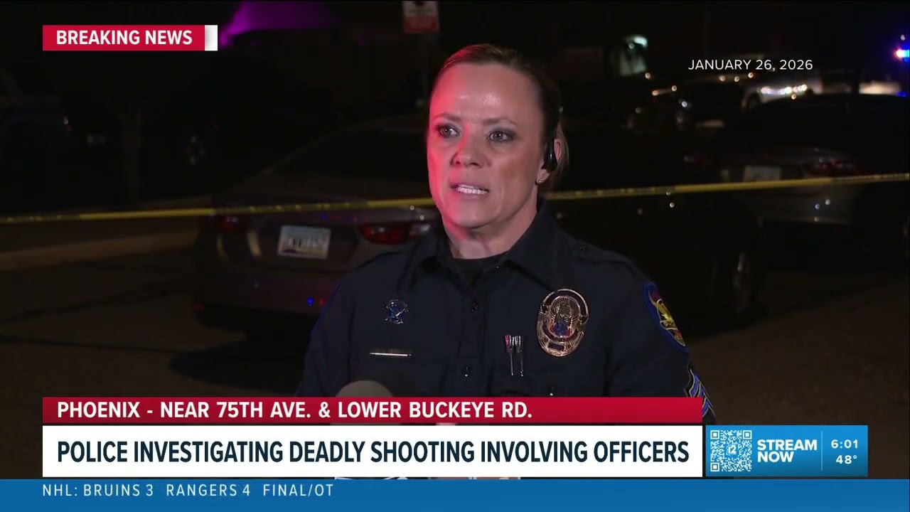 6AM 1 dead and 2 others hospitalized after shooting involving police in west Phoenix