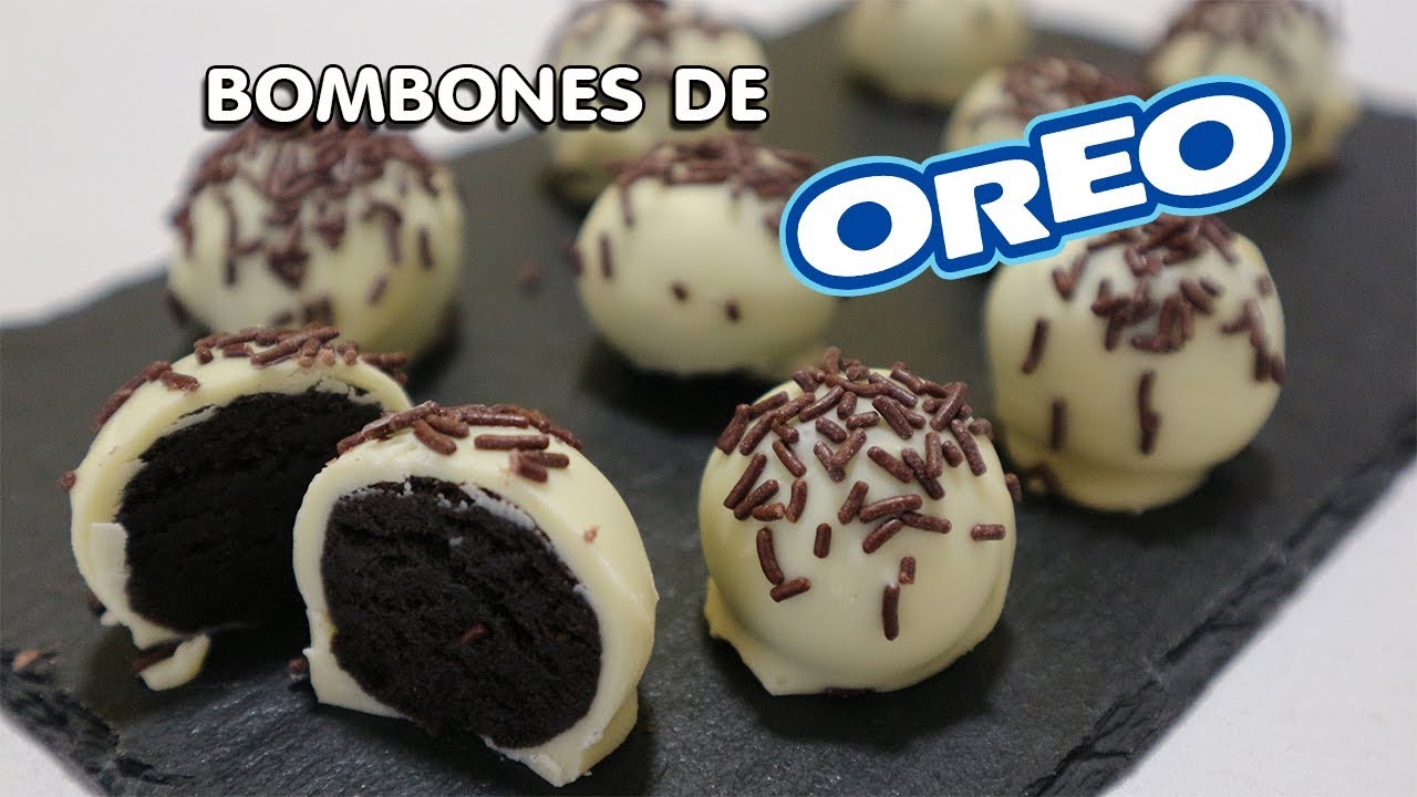 Trufas o Bombones de Oreo / Con solo 3 ingredientes
