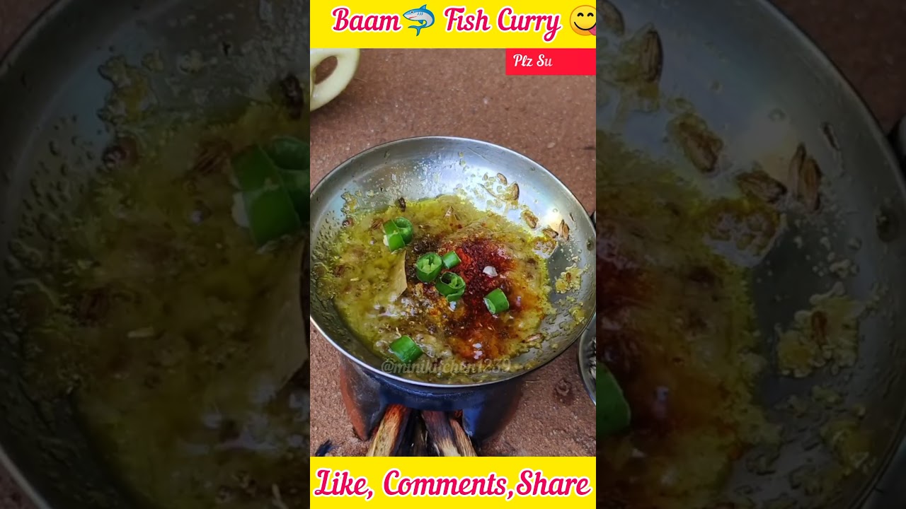 Baam Fish Curry 😋|| 