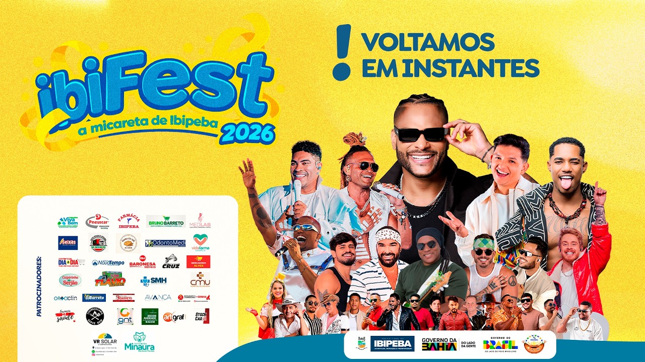 🎉 TERCEIRO DIA DE FESTA – IBIFEST 2026