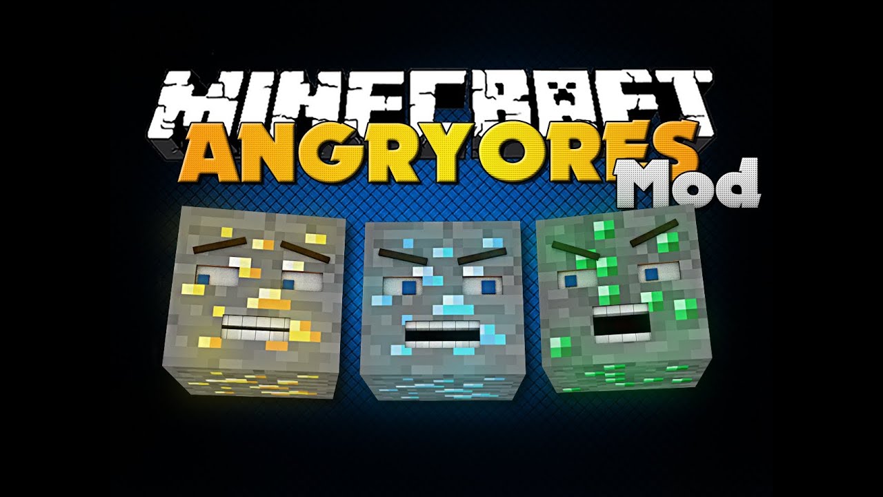 Minecraft Mod - Angry Ores Mod - New Items, Dimension and Boss