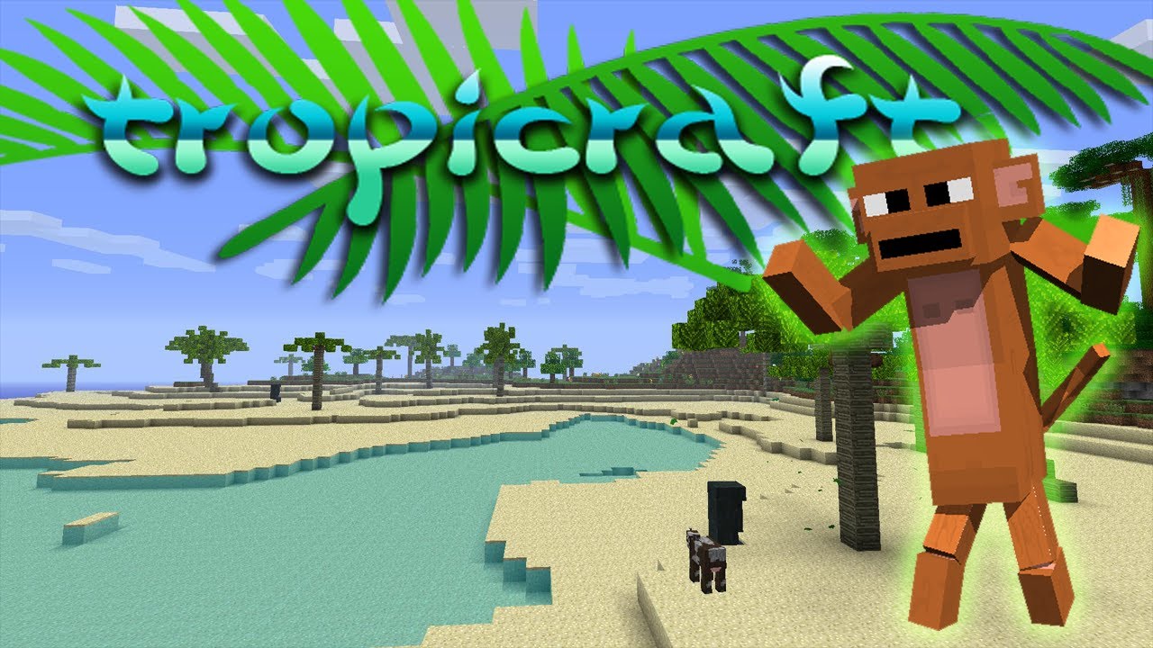 TropiCraft Mod Adventures: Episode #1 - To the Tropical Realm! (HD)