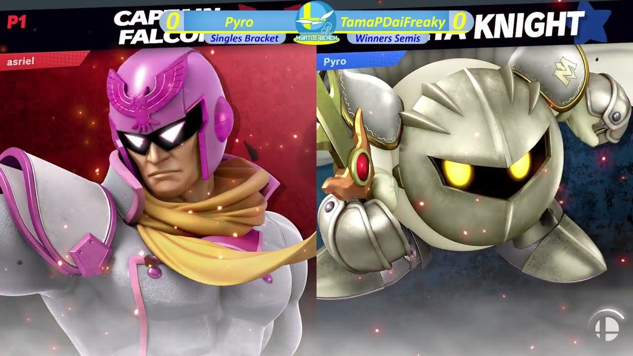 SocaSmash 169 Ultimate Singles: TamaPDaiFreaky (Captain Falcon) vs Pyro (Meta Knight) Winners Semis