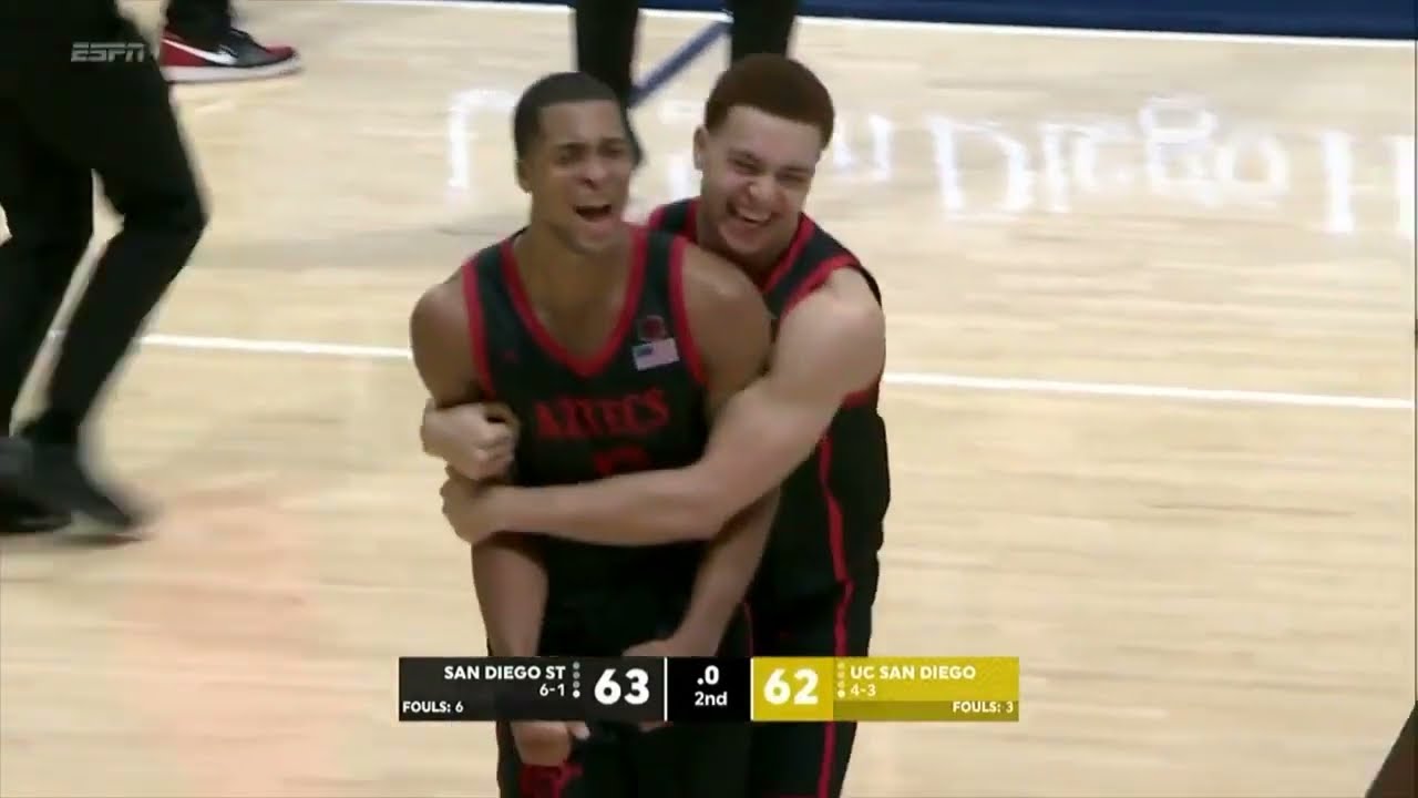 Jaedon LeDee Game Winner | San Diego State vs UC San Diego Full Ending 12-01-23