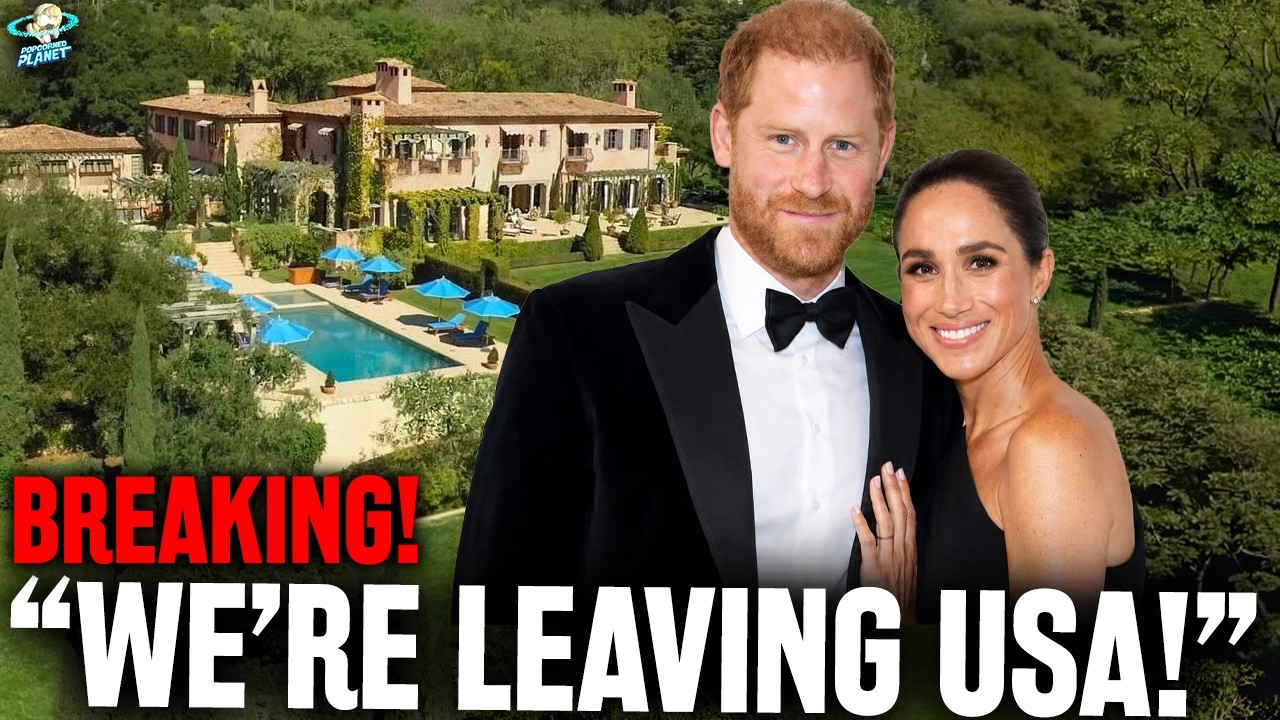BREAKING! Meghan Markle & Prince Harry LEAVE U.S.! Moving Back To UK!?