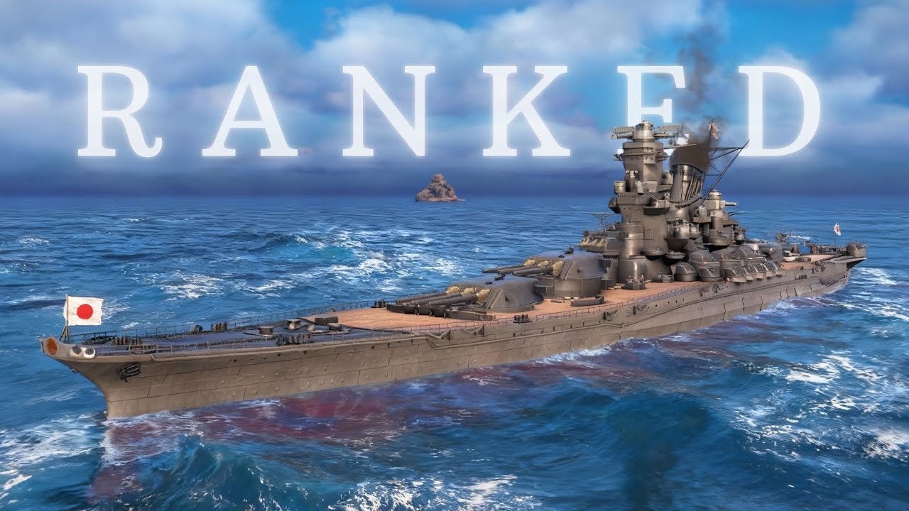 IJN Yamato - Solo Ranked Gameplay - Modern Warships