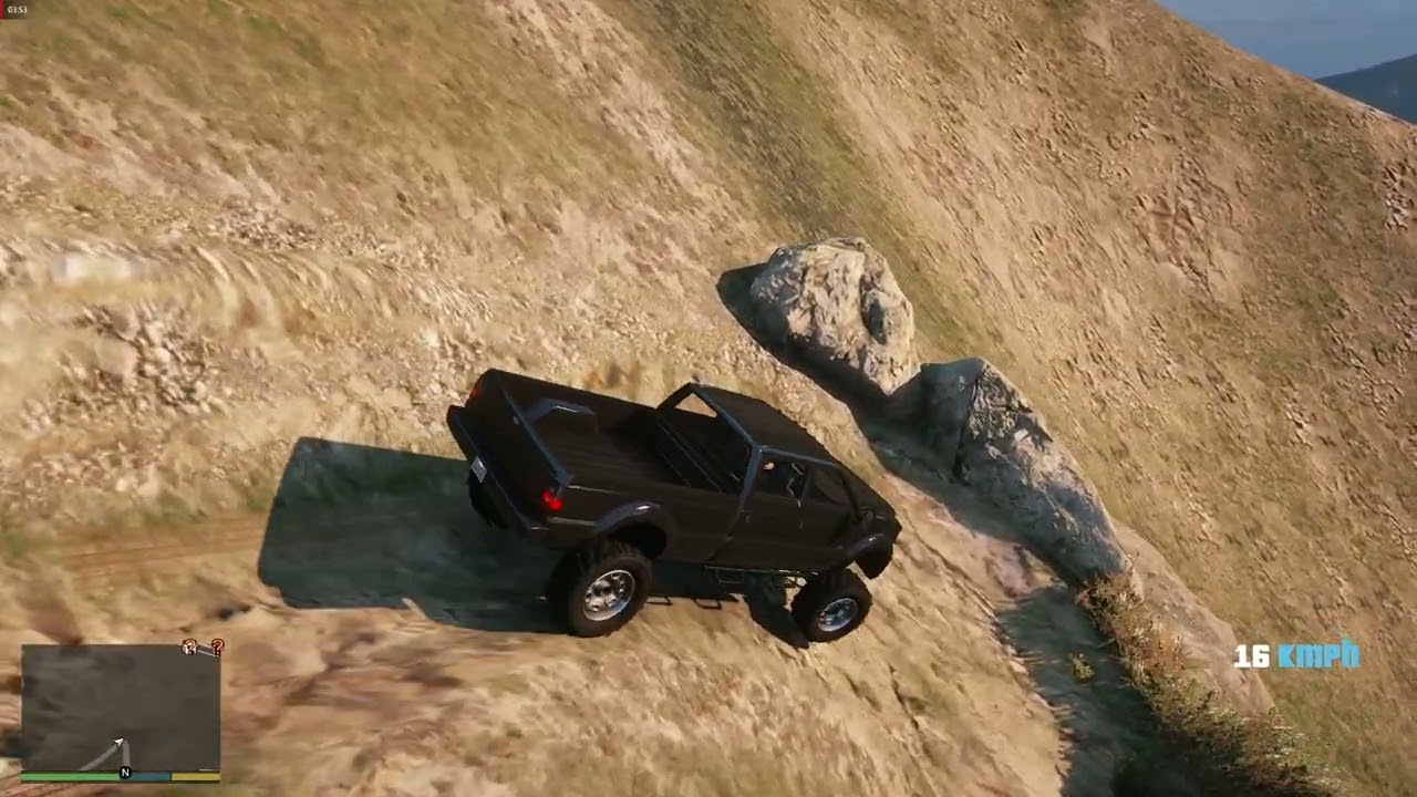 Grand Theft Auto 5 Mountain Climb