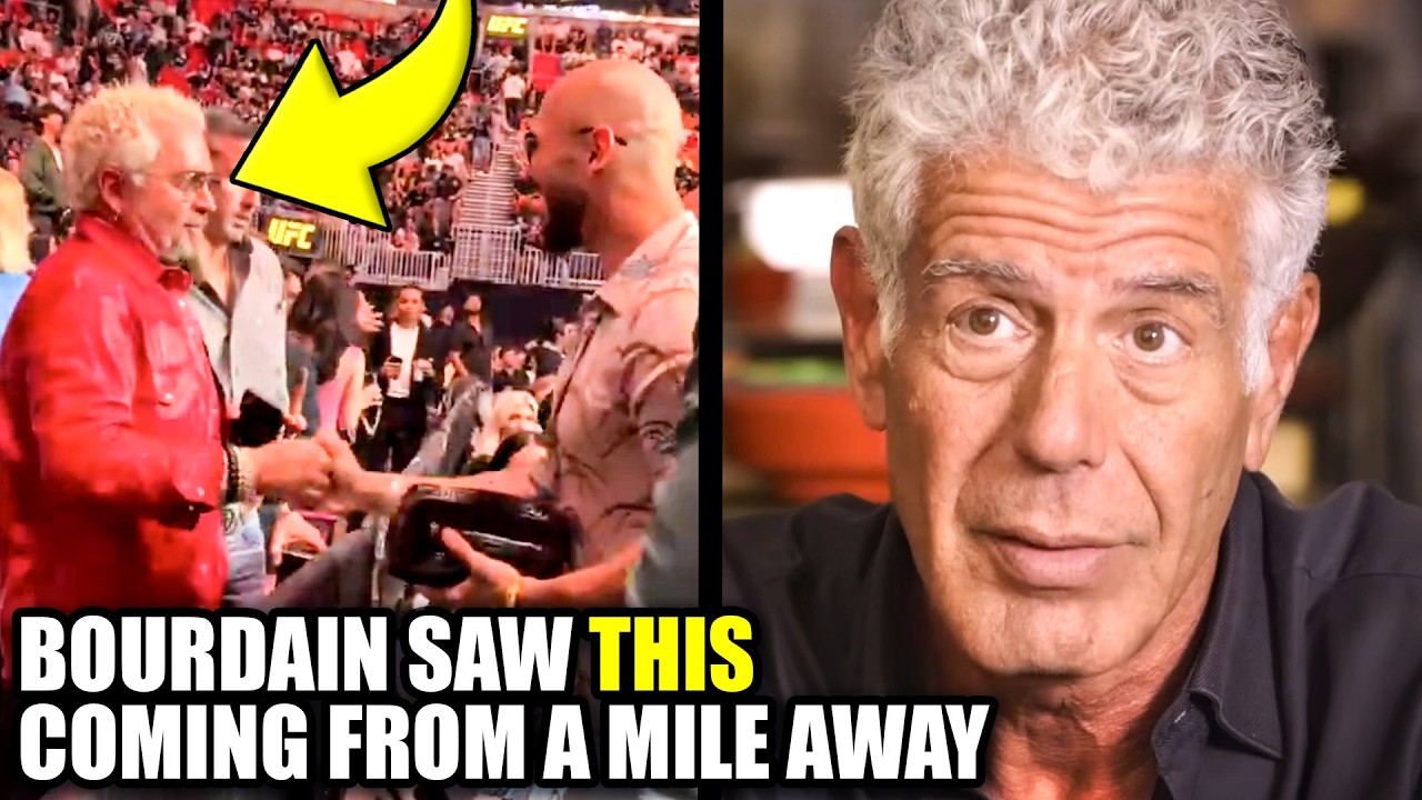 Anthony Bourdain Couldn't Have Been More Correct About Guy Fieri