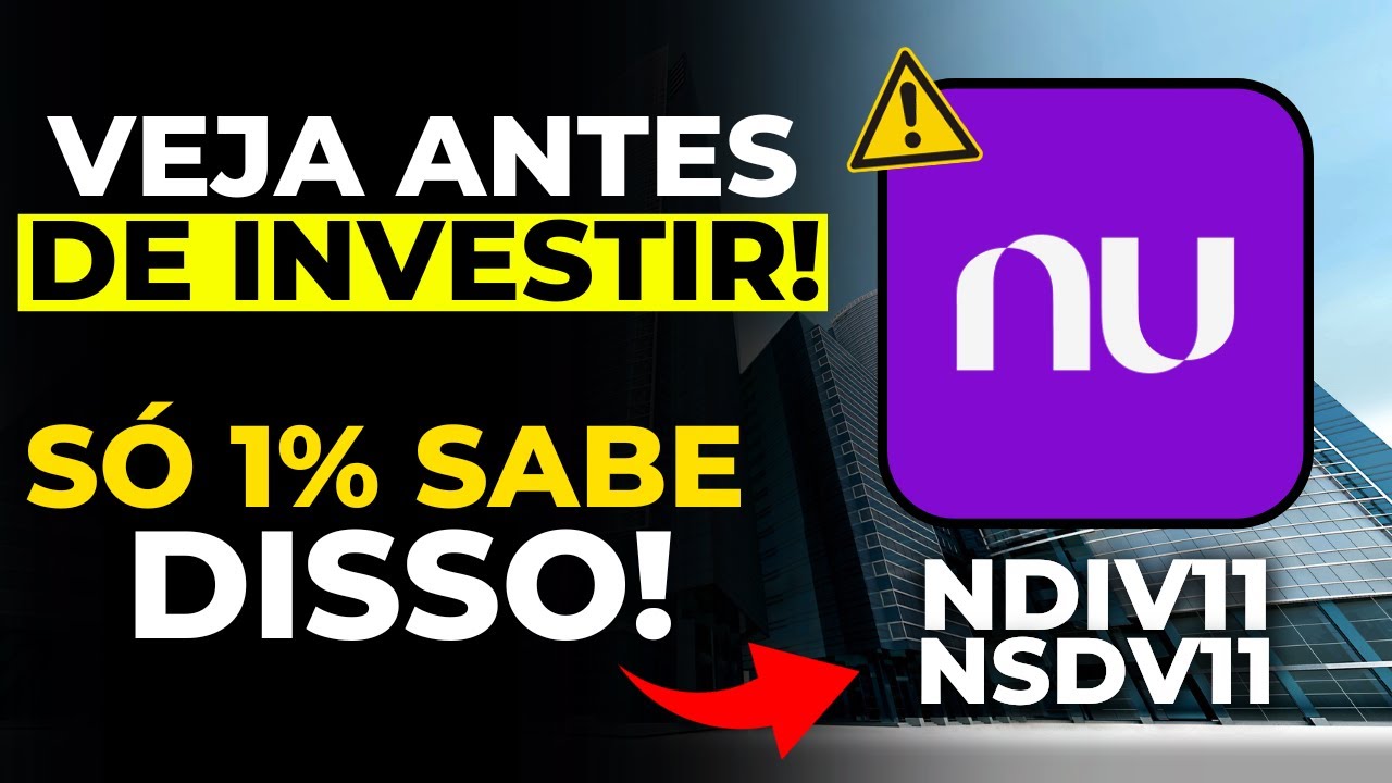 ETF DO NUBANK QUE PAGA DIVIDENDOS TODO MÊS | VALE A PENA INVESTIR? #NDVI11