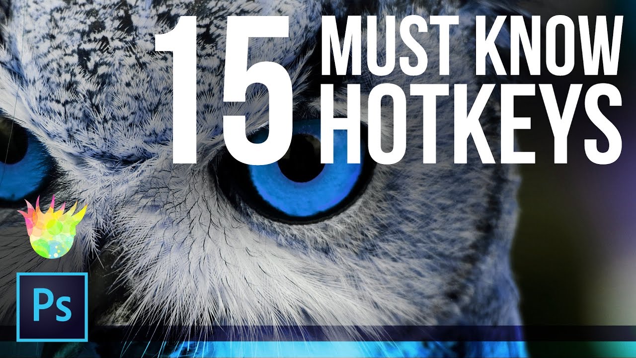 15 Photoshop Hotkeys Everyone Should Know - Photoshop CC Tutorial