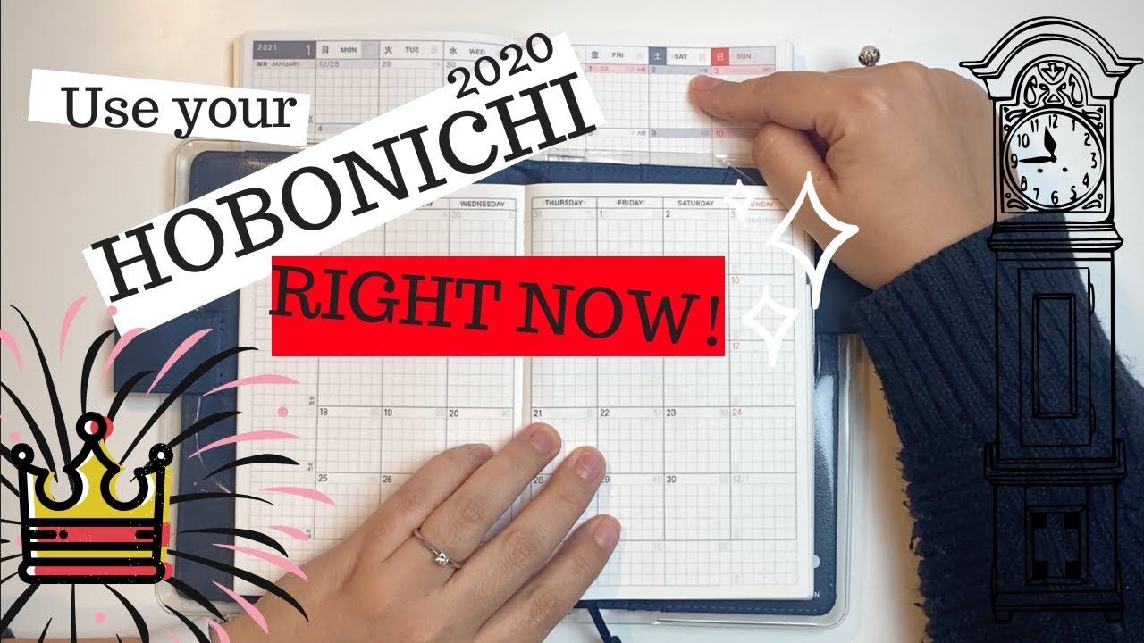 Tips and tricks to start using your 2020 Hobonichi right away! Original, Cousin and Weeks!