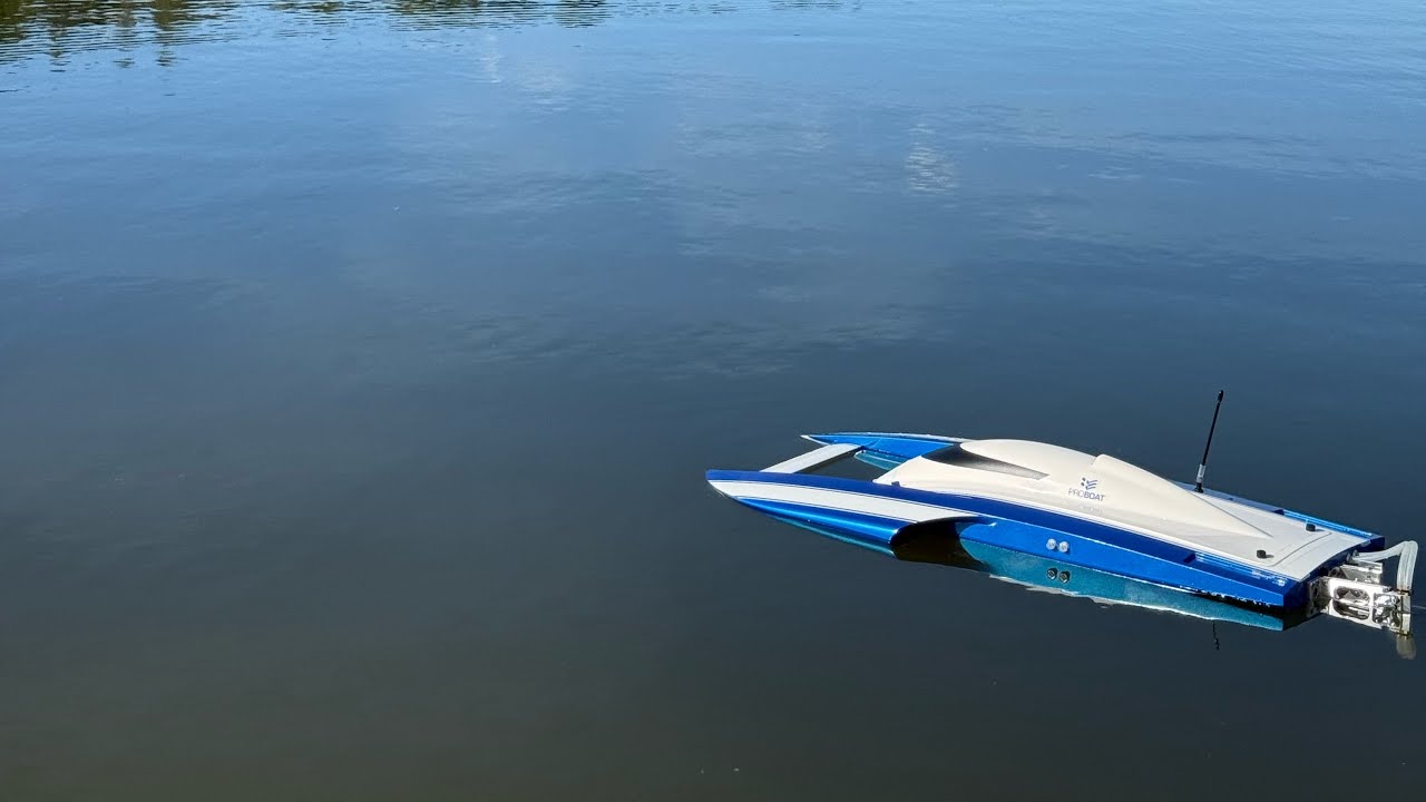 P-Limited Proboat UL-19 - Testing New Strut Adjustment (Pt 2)