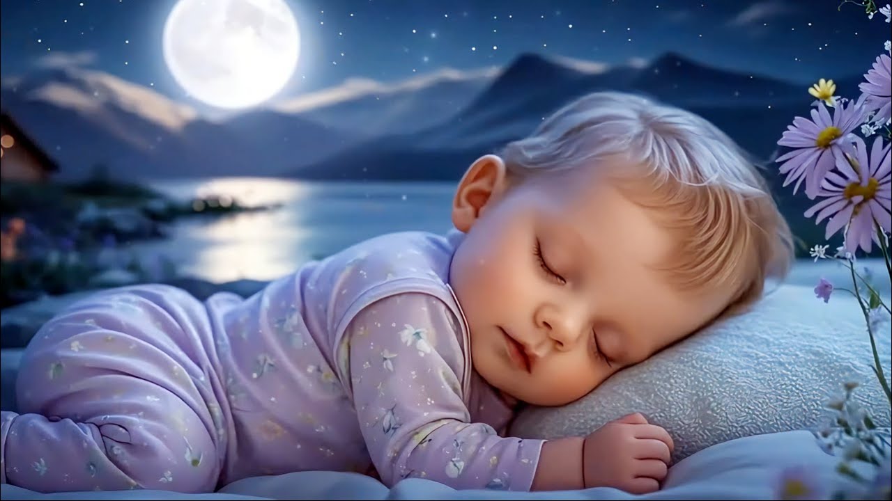 Baby Sleep Music 🎶 Overcome Insomnia in 3 Minutes 🌙 Mozart & Brahms Lullabies for Sweet Dreams