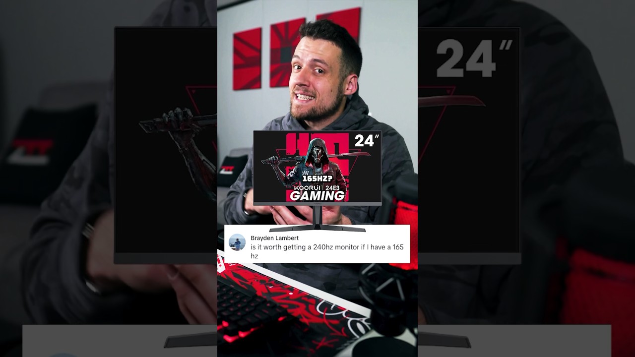 240 Hz czy 165 Hz w grach na PC?