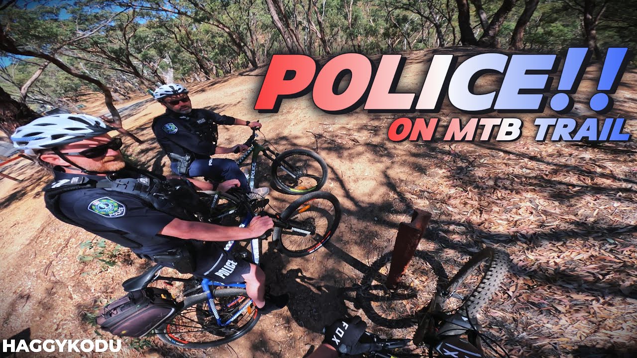 Stopped by the POLICE!!! Belair MTB.